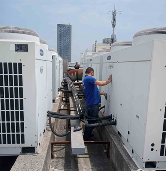 隆林中央空调制热和不制冷系统维修方法